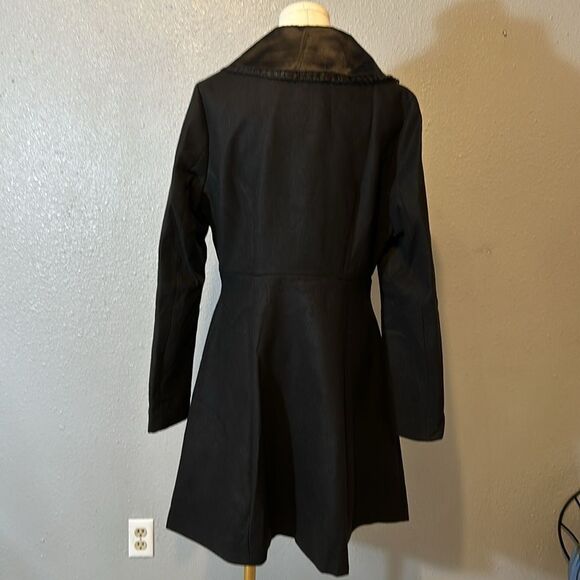 NEW Killstar Druantia women’s black coat with side pockets and front buttons L - Picture 5 of 16